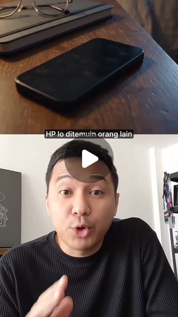 Instagram Reel about AI interpreting a person's digital footprint